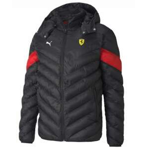 Puma Ferrari férfi fekete-piros kabát kapucnival - Ferrari