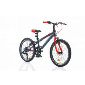 Corelli Rave Up 20 gyerek kerékpár grafit és piros színben, 20 colos kerekekkel - Sport & Szabadidő
