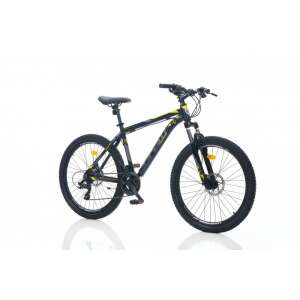 Corelli Felix 1.0 MTB könnyűvázas kerékpár 18" Fekete-Sárga 63575382 Férfi kerékpár - Hidraulikus tárcsafék