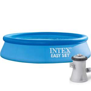 Intex felfújható medence, 306x76 cm, 3.900 liter, forgó szivattyúval, Easy Set 28122NP 63585427 