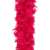 Ornamental Garland or Christmas Tree Decoration, Feather Pattern and Plume, Intense Red, 180cm 63586680