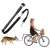 Hands-free Dog Leash for Bicycle, Sersimo, Black 63594825