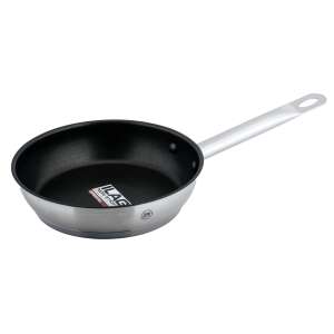Carl Schmidt Sohn Pro-X non-stick frying pan, stainless steel, 24 x 4.5 cm, silver - Carl Schmidt Sohn