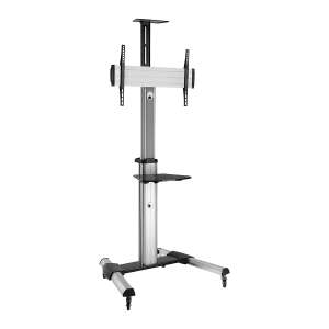Stell SOS 4100 Profi 40-100 inch mobile TV stand with shelf - TV Stand and Wall Mount