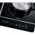Severin 1031-000 induction hob with pot boiling on one of the two cooking zones, close-up