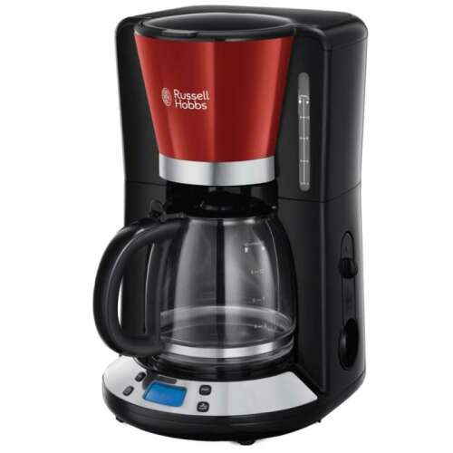 Aparat de cafea Russell Hobbs Colours Plus+ Flame Red 15 cești