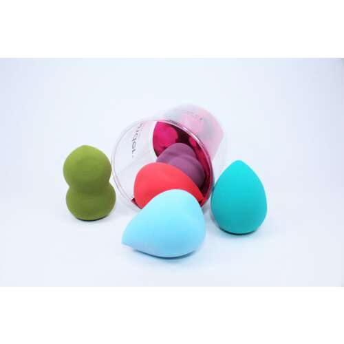 5 darabos Smink Szivacs Készlet - Különböző Formák és Méretek