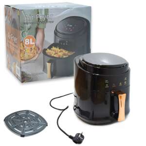 Air Fryer forrólevegős sütő, légkeveréses - 8L