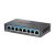 D-Link DMS-108 8-Port 2.5G Ethernet Unmanaged Switch Widok z perspektywy