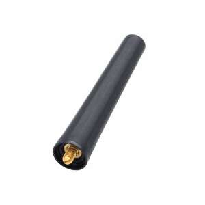 Rövid fekete autós antenna M6 menettel, kompatibilis Audi, Chrysler, Citroen, Fiat, Ford, Honda, Hyundai, Kia, Lexus, Mazda, Mercedes, Mitsubishi, Nissan, Opel, Peugeot, Renault, Seat, Skoda és Volkswagen autókkal - Autóelektronika