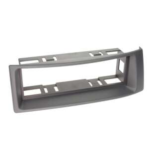 Renault Megane rádió beépítő keret, szürke-bézs, 572140-2-C - Fejegység kiegészítő