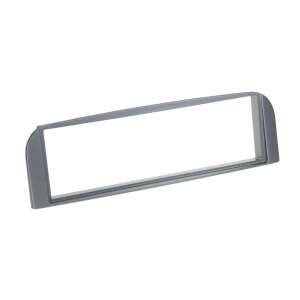 Alfa Romeo 147 és GT autórádió beépítő keret, Black Line 572191-Q2C, 1 DIN, sötét ezüst - Fejegység kiegészítő