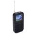 Denver DAH-126 Personal Analog and Digital Black Radio 63666207