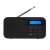 Denver DAB-42 Black Portable Digital Radio front view