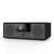 Denver MIR-270B internet rádió, fekete, ferde nézet