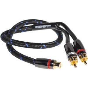Gladen Audio High End RCA kábel Y elosztó 1F-2M - RCA kábel