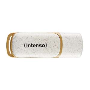 Intenso SUPER SPEED USB 3.2 32GB Flash-Laufwerk, beige und braun, Ansicht von oben - Pendrive