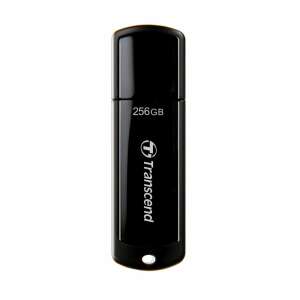Transcend JetFlash 700 256GB USB pendrive, fekete - Transcend