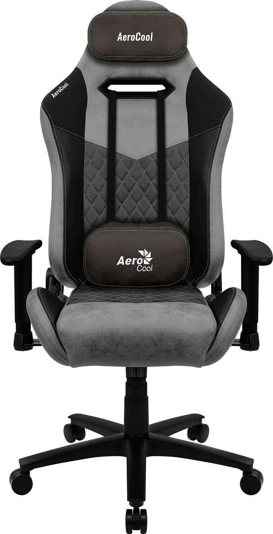 Aerocool duke aerosuede univerzális fekete, szürke gamer szék