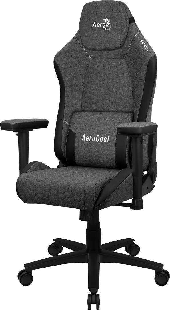 Aerocool crown aeroweave univerzális párnázott ülés fekete gamer szék
