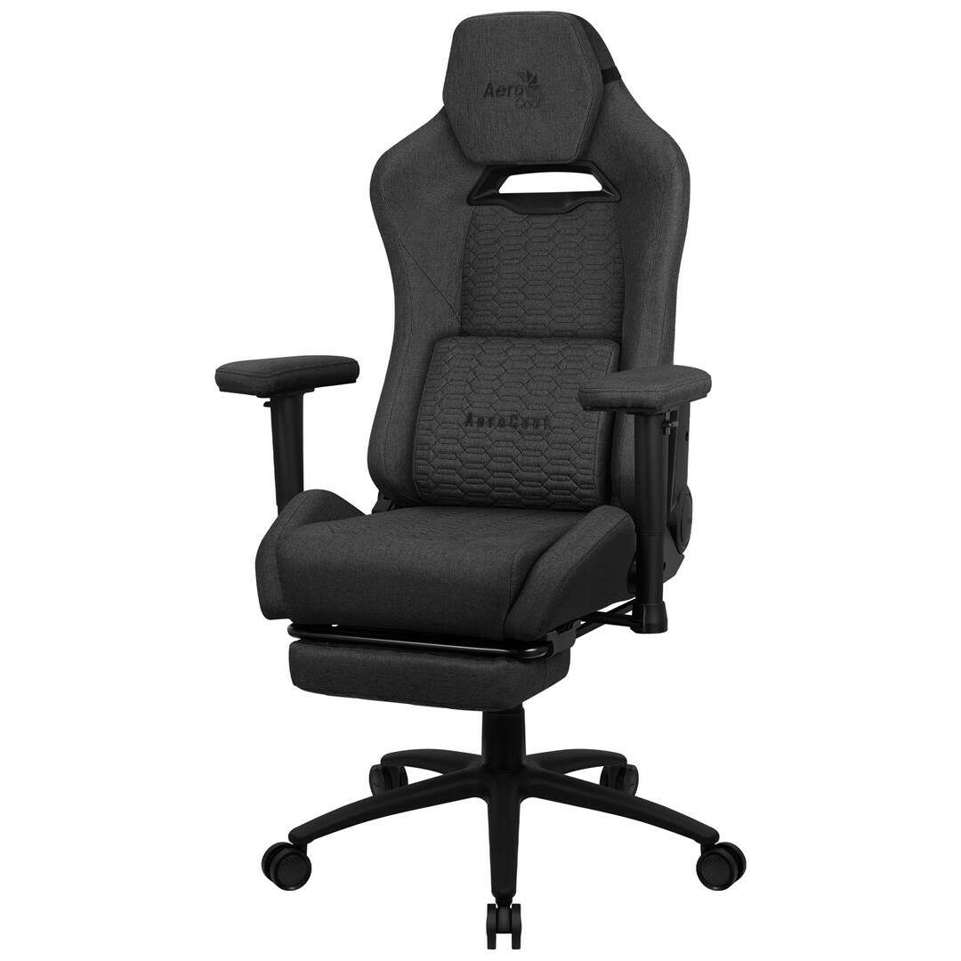 Aerocool royal aeroweave univerzális párnázott ülés fekete gamer szék