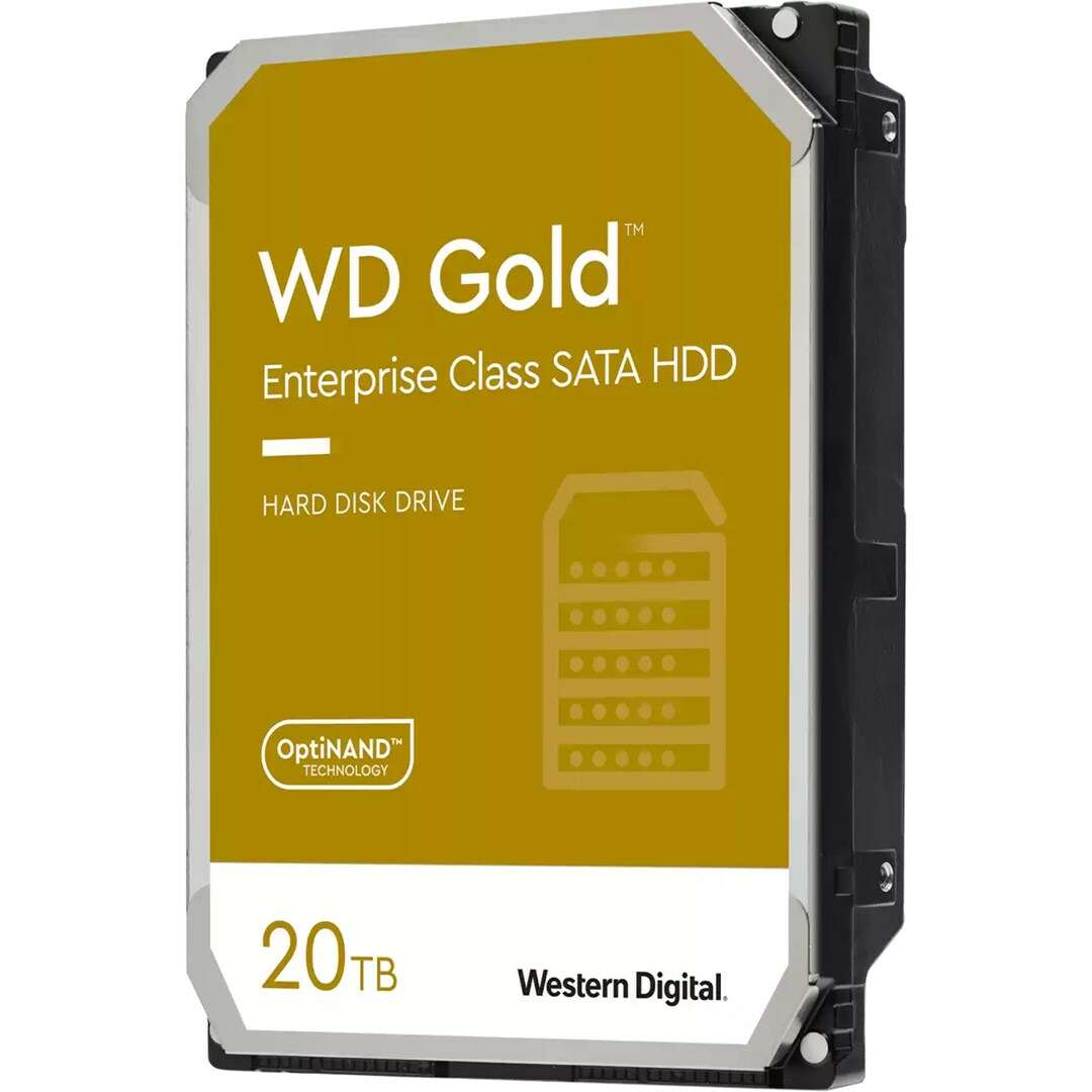 Western digital gold 3.5" 20 tb serial ata iii belső hdd