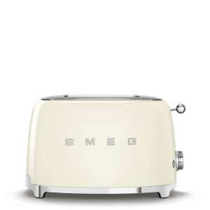 Smeg TSF01CREU toster 2-plastkowy w kolorze kremowym - Toster