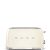 Smeg TSF02CREU 6 4-slice 1500 W Cream Toaster 63871381
