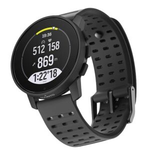Pohľad pod uhlom na inteligentné hodinky Suunto 9 Peak Pro GPS zobrazujúce displej a remienok - Smart zariadenia