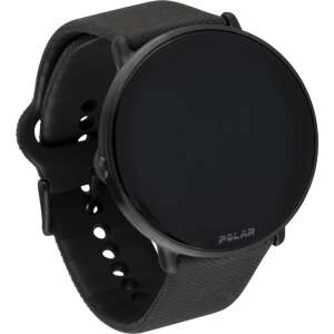 Polar Ignite 3 smartwatch, black, side view - Polar