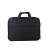 Addison Preston 15.6 inch laptop bag, black, back view