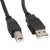 Kabel drukarki Lanberg USB A do USB B, 1 metr, czarny