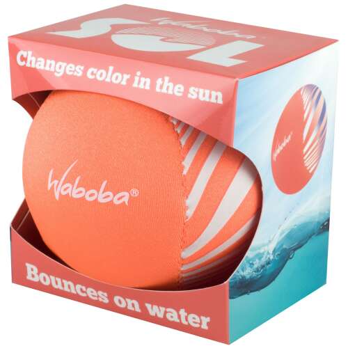 Vodná skákacia lopta Waboba Sol meniaca farbu - viacfarebná