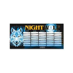 Ars Una Nightwolf orar unic, dublu, cu design de lup - Ars Una