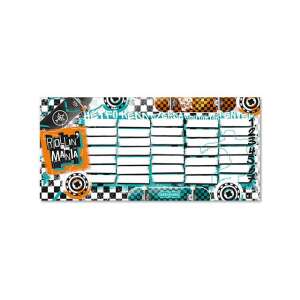 Ars Una Rollin' Mania Program de două fețe cu design de skateboard - Ars Una