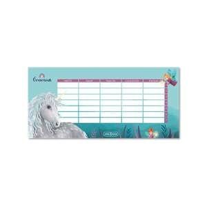 Ars Una Stardust orar dublu cu design cu unicorn și zână - Ars Una