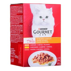 Gourmet Mon Petit Katzenfutter 6x50g Packung - Gourmet