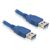 Blue Delock USB 3.0 A-Male to A-Male Cable