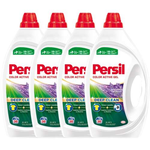 Persil Lavander Detergent lichid pentru 152 de spălări 4x1,7l