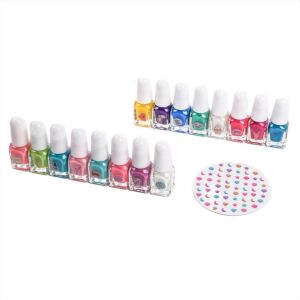 Canenco Create It! Meerjungfrau Nagellack Set mit 16 Farben und Nagelaufklebern - Create It!