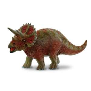 Bullyland Triceratops dinosaur figure, red and green, 24cm - Bullyland