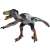 Bullyland Velociraptor dinosaur figure, hand-painted, detailed, 9.3cm