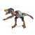 Bullyland Velociraptor dinosaur figure, hand-painted, detailed, 9.3cm