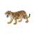 Bullyland 63683 Tigris, realistic tiger figurine, hand-painted, PVC-free, 15 cm