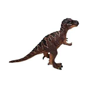 Bullyland Mini Dinosaur T-Rex figure, brown and beige, detailed, hand-painted, for kids and collectors - Bullyland