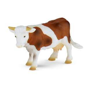 Bullyland 62610 Fanny the Red-Spotted Cow, a detailed and hand-painted plastic figure - Bullyland Figure