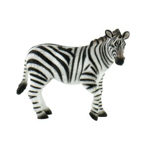 Bullyland Zebra toy figure, 8.5 cm, realistic animal figurine - Bullyland