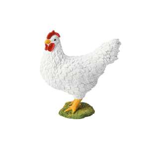 Bullyland 62314 White Hen Farm Animal Figurine - Bullyland Figure