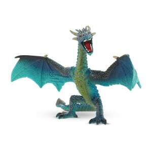 Bullyland 75592 Flying Dragon, turquoise, detailed dragon figurine, hand-painted, for imaginative play - Bullyland Figure