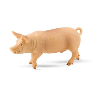 Bullyland 62310 Pig Figurine, realistic hand-painted pig toy for kids and collectors - Bullyland